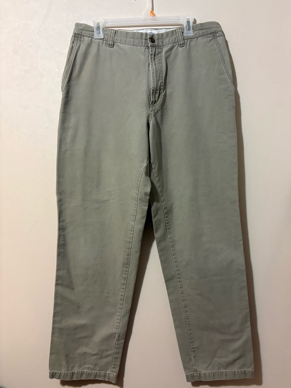 Men’s Columbia Pants dark khaki 34x32